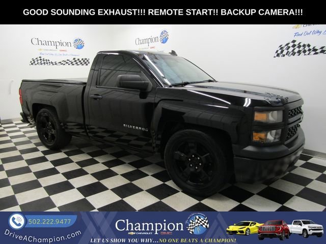 Black 2015 Chevrolet Silverado 1500 Work Truck RWD Pickup Truck 4X2