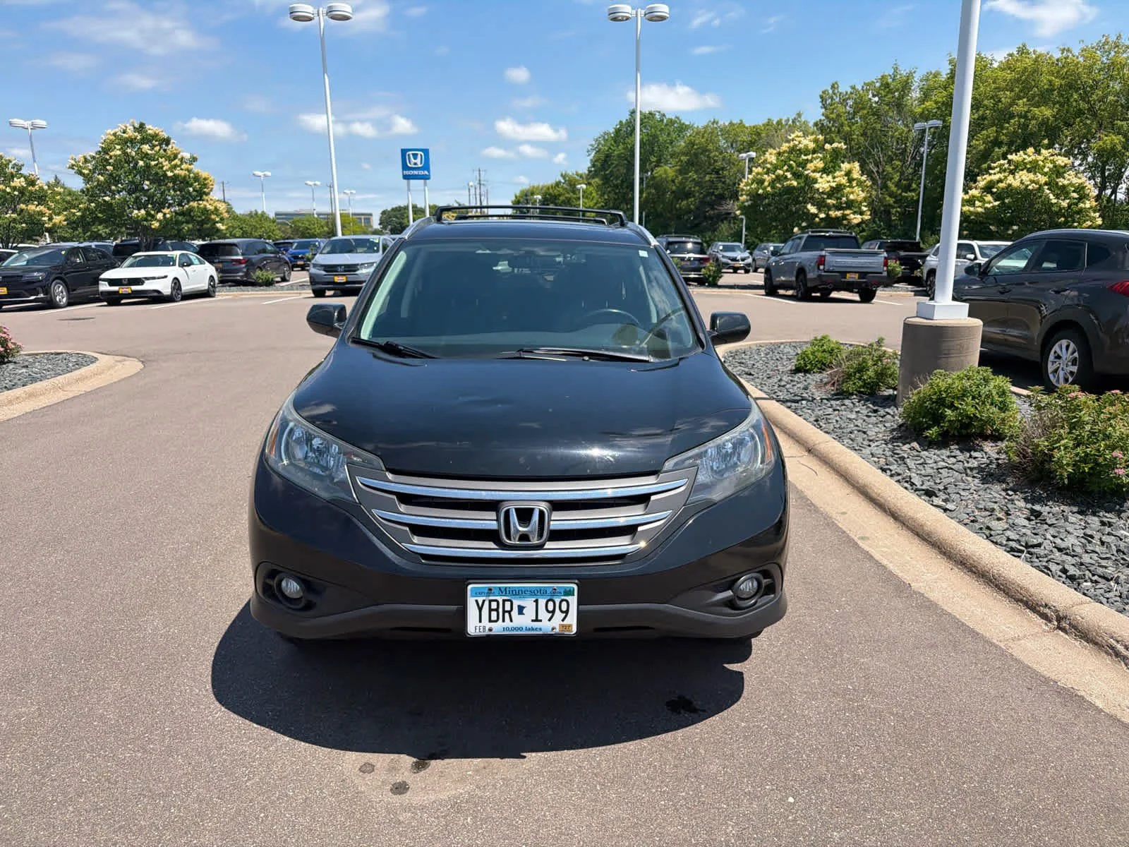 Used 2012 Honda CR-V EX-L with VIN 5J6RM4H78CL013645 for sale in Hopkins, MN