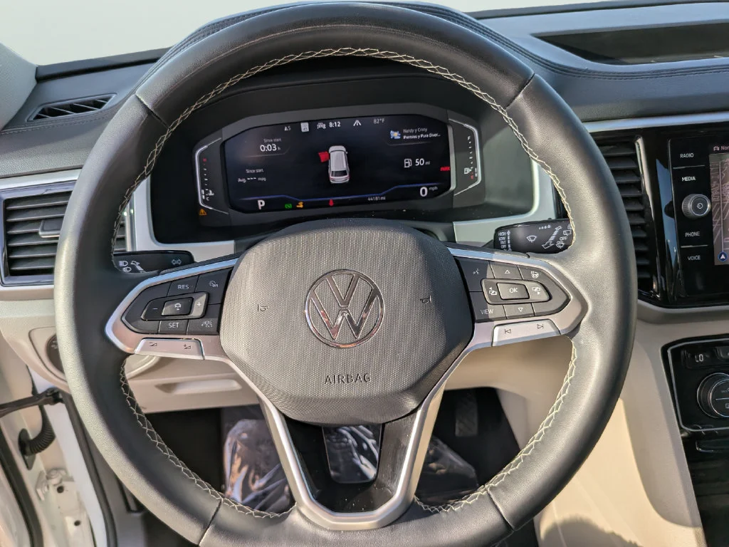 Certified Used 2023 White Volkswagen SEL image 29