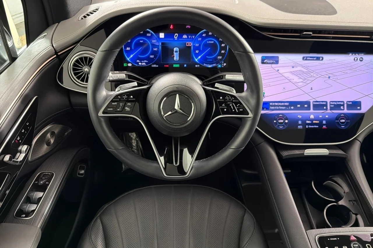 Used 2024 Obsidian Black Metallic Mercedes-Benz EQS 450+ image 13