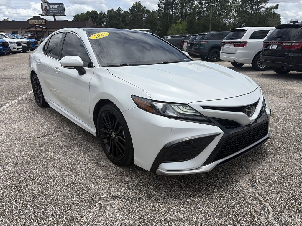 Used 2023 Beige Toyota XSE V6 image 8