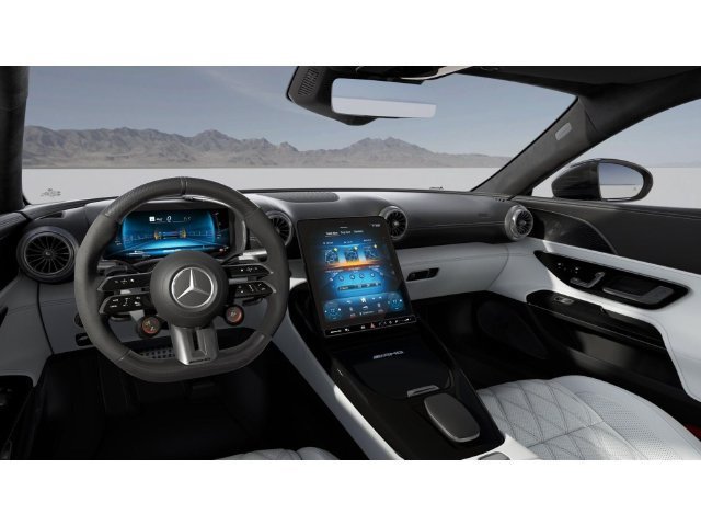 New 2027 MANUFAKTUR Moonlight White Metallic Mercedes-Benz AMG® GT 55 Coupe image 4