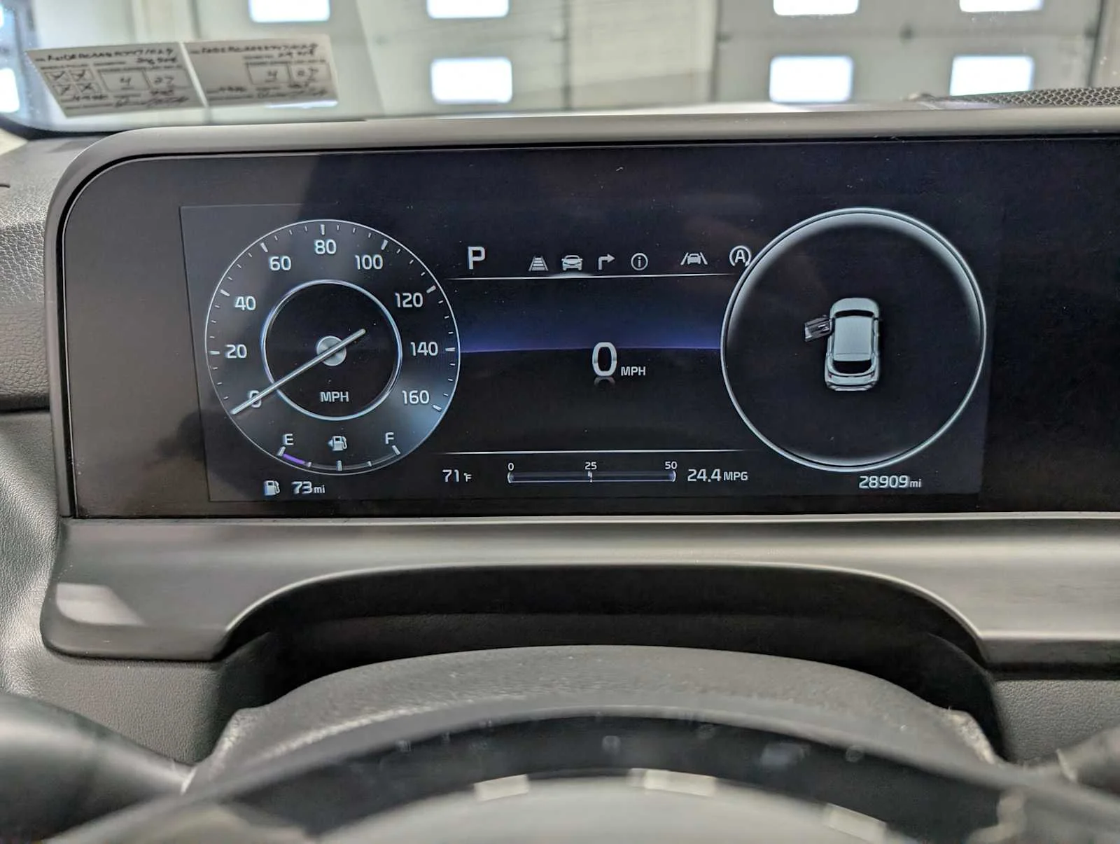 Used 2024 Dark Ocean Blue Kia EX image 24