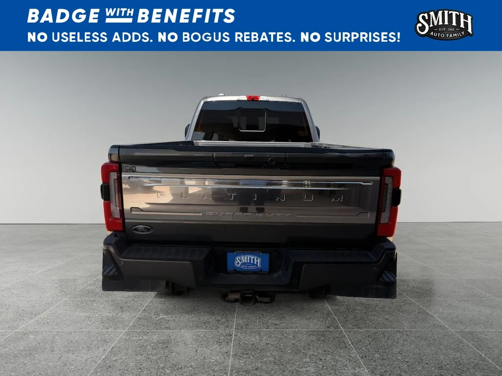 Certified Used 2025 Carbonized Gray Metallic Ford Platinum image 5