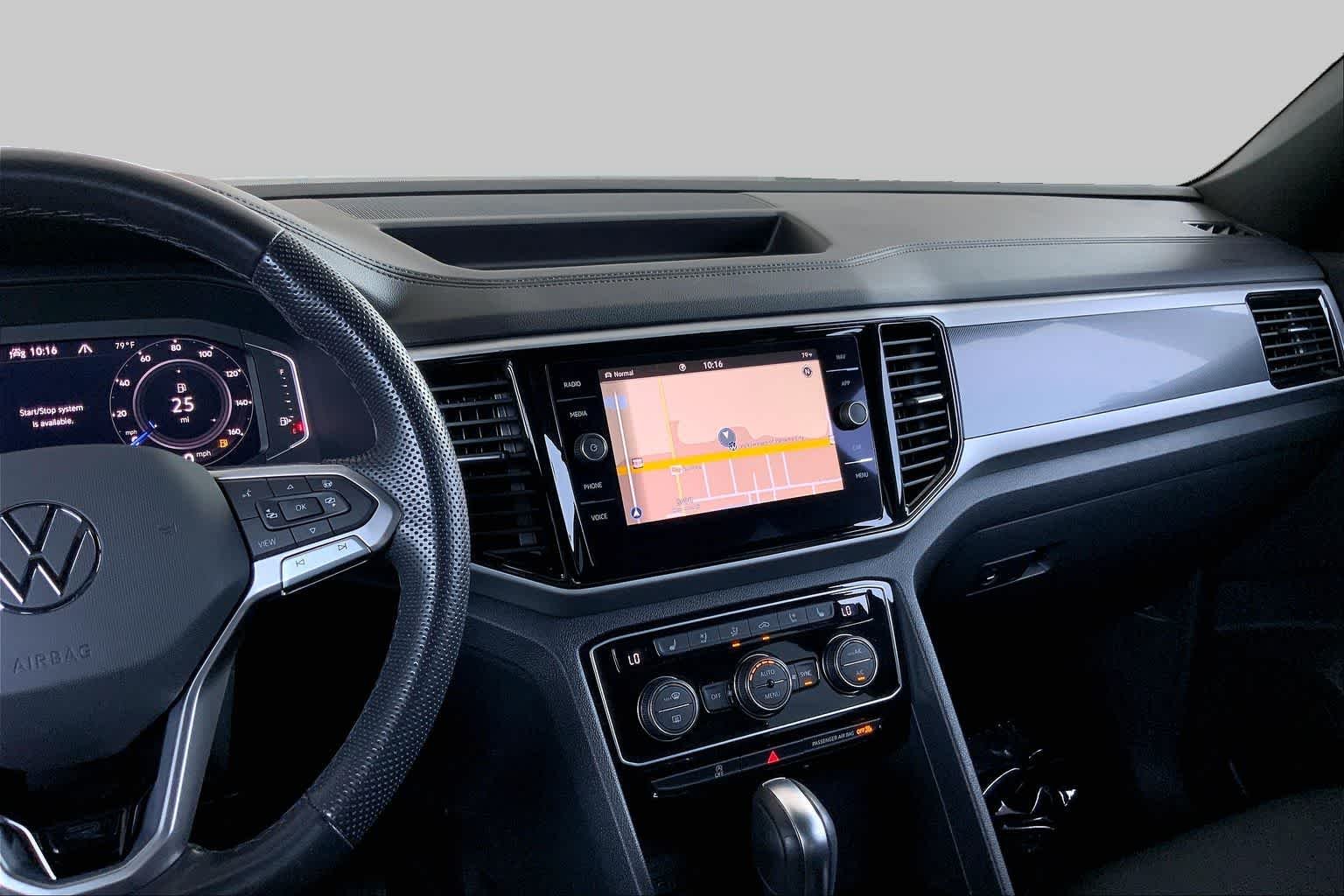 Used 2023 Pure Gray Volkswagen 3.6L V6 SEL Premium R-Line image 7