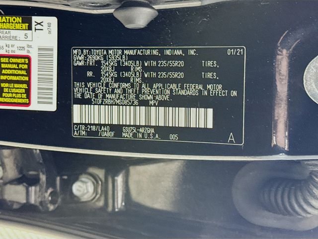 2021 Toyota Highlander Platinum - Photo 33
