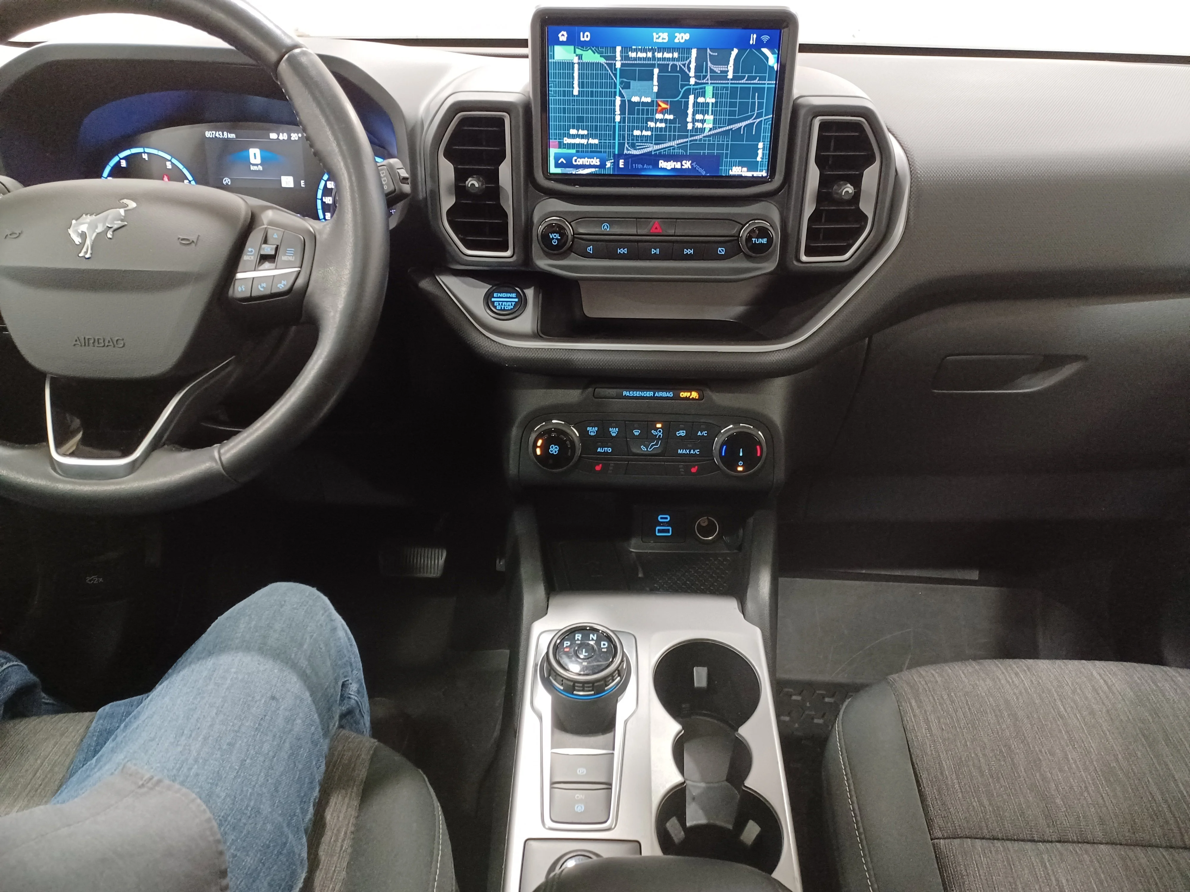 Certified Used 2022 Oxford White Ford Big Bend 4x4*Adaptive Cruise | Remote Start | Htd Seats | Sunroof | Htd Wheel | Blind Spot Detect image 16