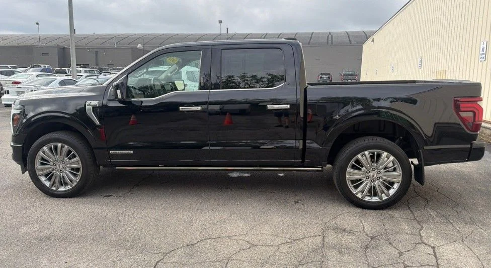 Used 2024 Black Ford Platinum image 3