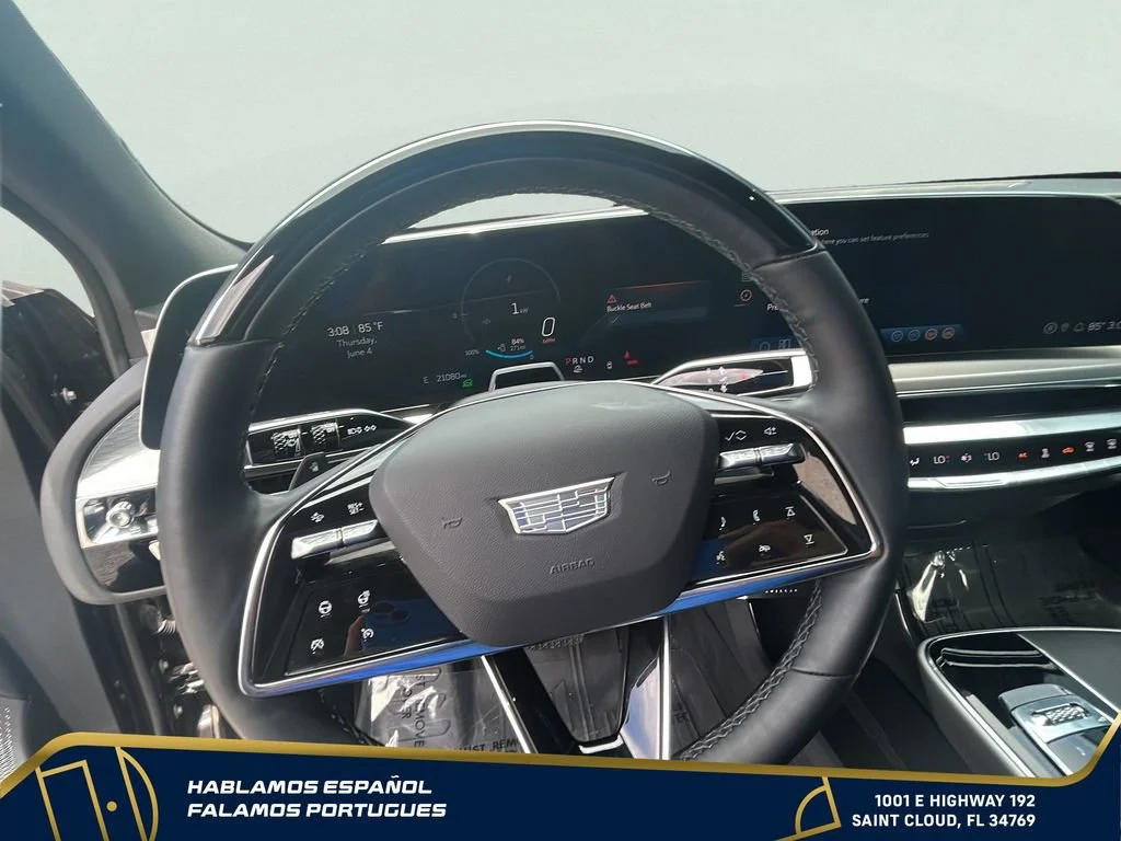 Used 2025 Stellar Black Metallic Cadillac Luxury 3 image 16