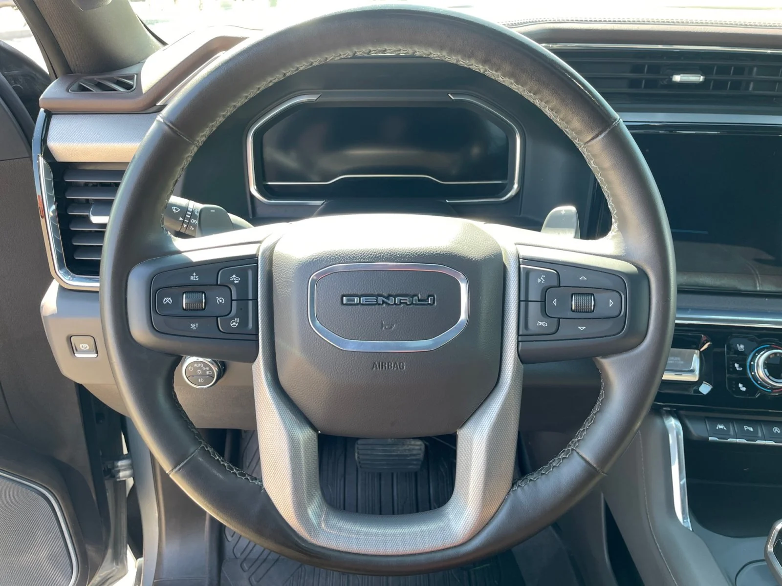 Used 2024 Gray GMC Denali Crew 3.0L Leather Sunroof Navigation 4x4 image 16