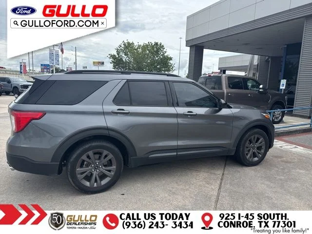 Used 2023 Carbonized Gray Metallic Ford XLT image 4
