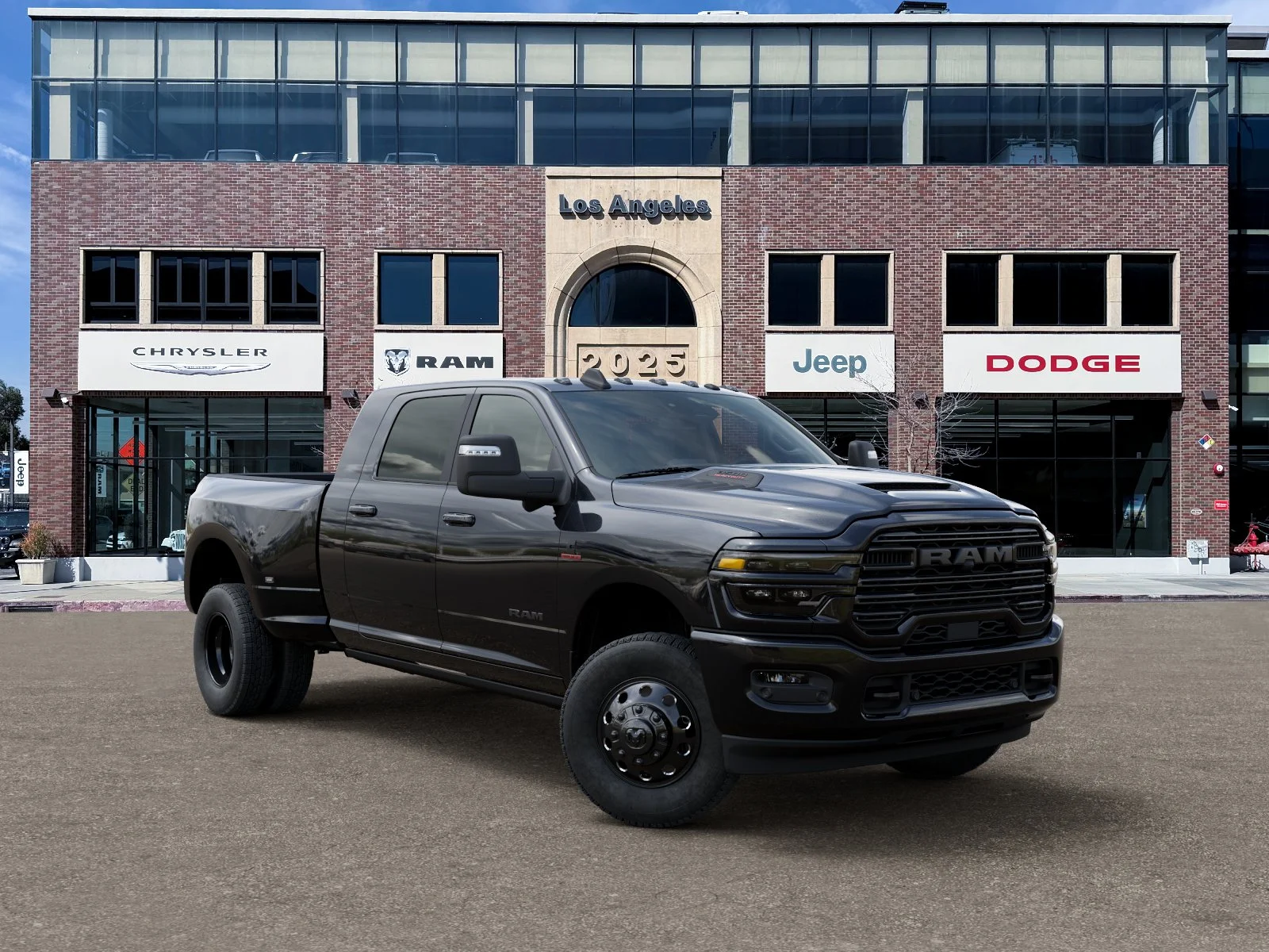 New 2026 Diamond Black Crystal Pearl-Coat Exterior Paint RAM Laramie image 31
