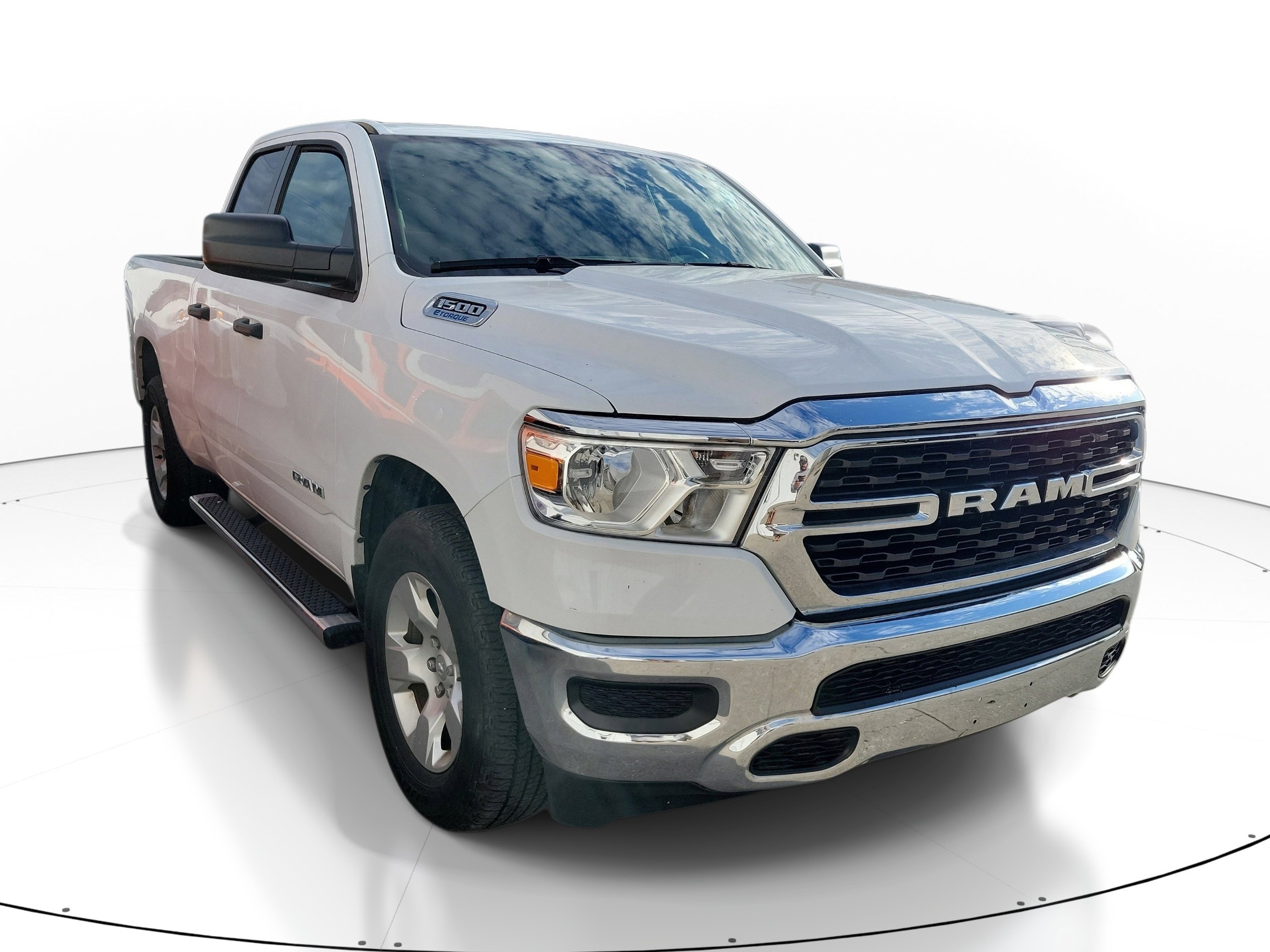 Used 2024 Bright White Clearcoat Ram Big Horn image 1