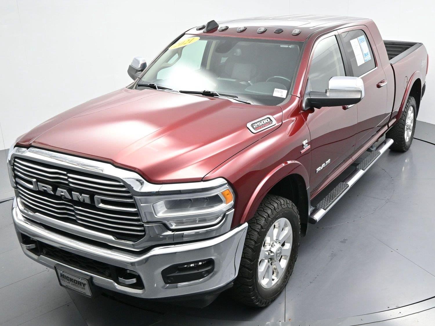 Used 2021 Delmonico Red Pearlcoat Ram Laramie image 44