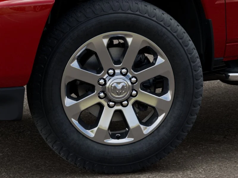 New 2026 Flame Red Clear-Coat Exterior Paint RAM Laramie image 53