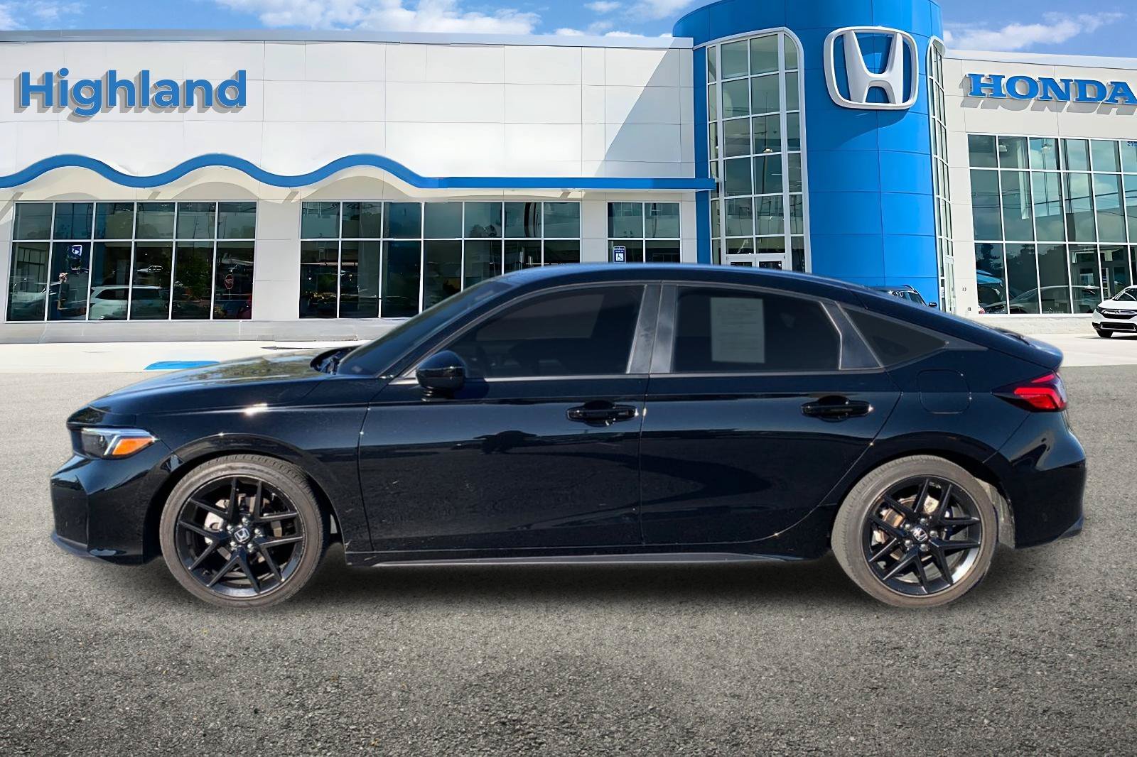 Certified Used 2025 Black Honda Sport image 2