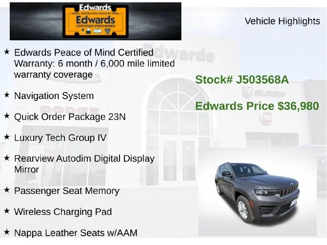 Used 2024 Gray Jeep Overland image 5