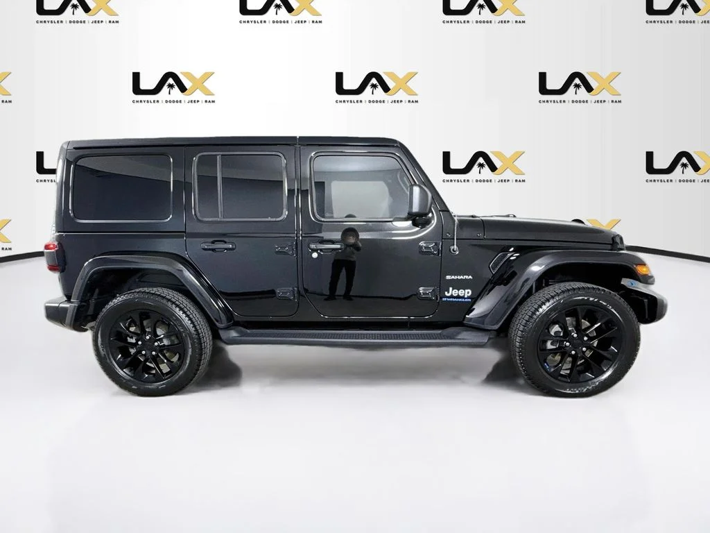 Used 2023 Black Jeep Sahara 4xe image 8