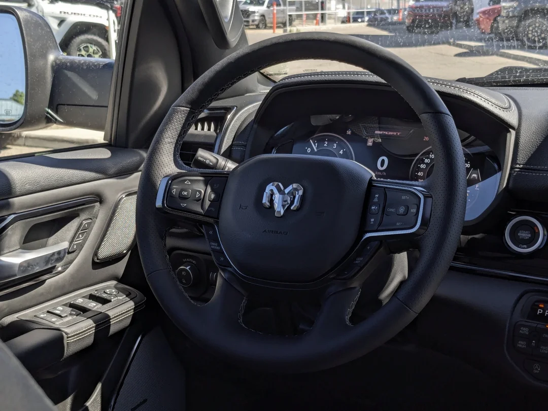 New 2026 Black RAM Sport - - 14.4 Display - 19 Spkr Harmon/Kardon - Pano Sunroof - Power Tailgate & More! image 16