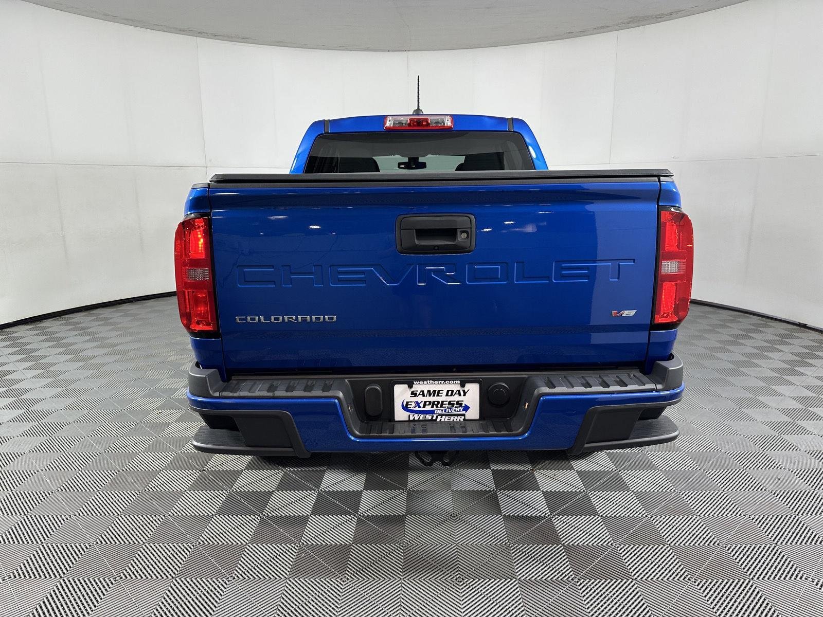 Used 2021 Bright Blue Metallic Chevrolet 4WD Work Truck image 16