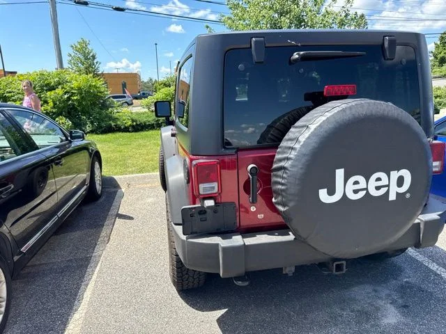 Used 2013 Deep Cherry Red Crystal Jeep Sport image 13