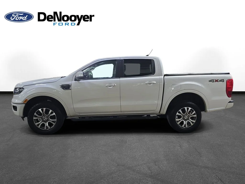 Used 2020 White Platinum Clearcoat Metallic Ford Lariat image 7