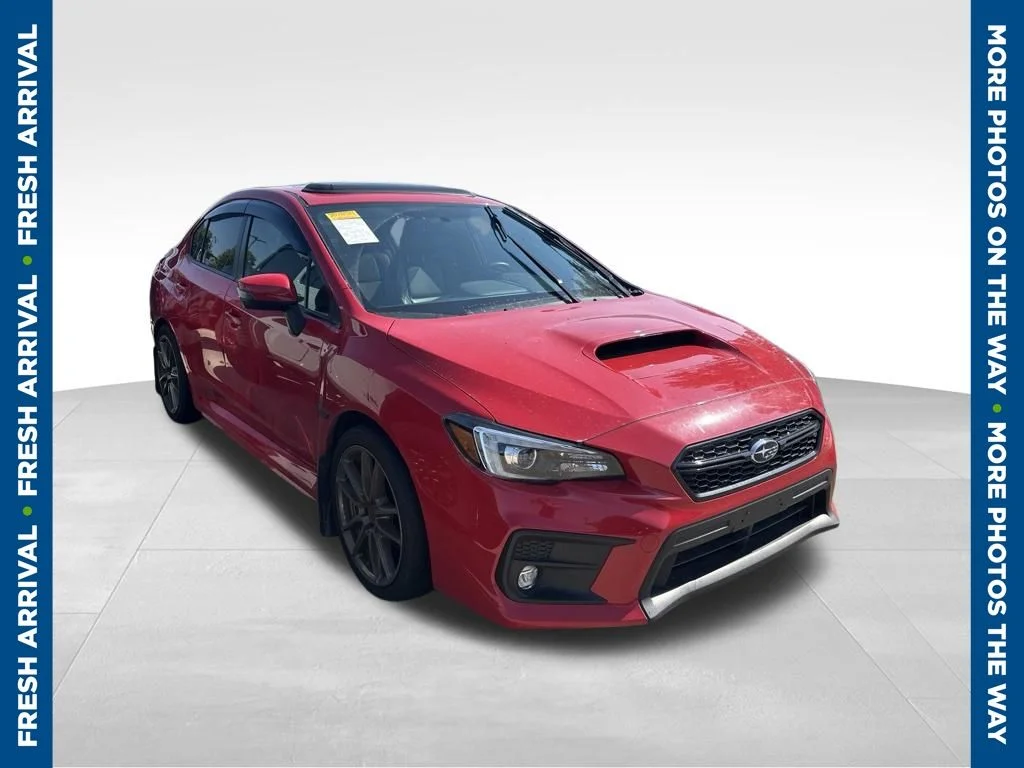Used 2021 Red Subaru Limited image 1