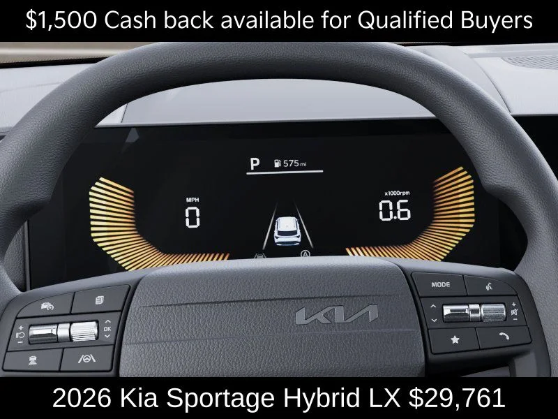 New 2026 Fusion Black Kia LX image 21