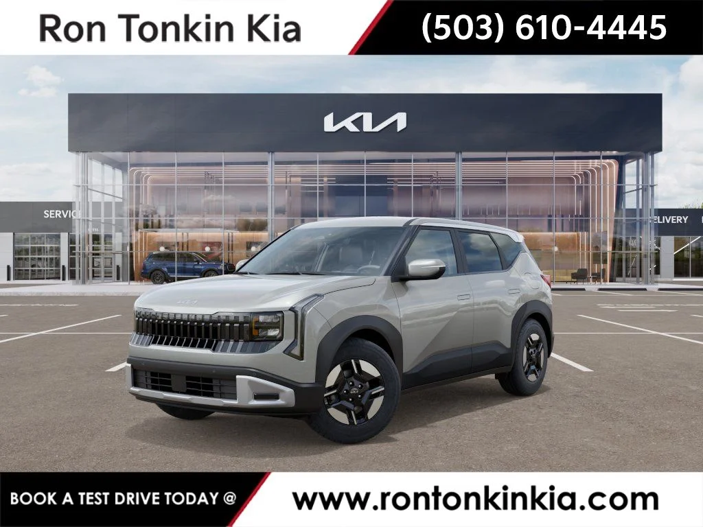 New 2027 Ivory Silver Kia LX image 1