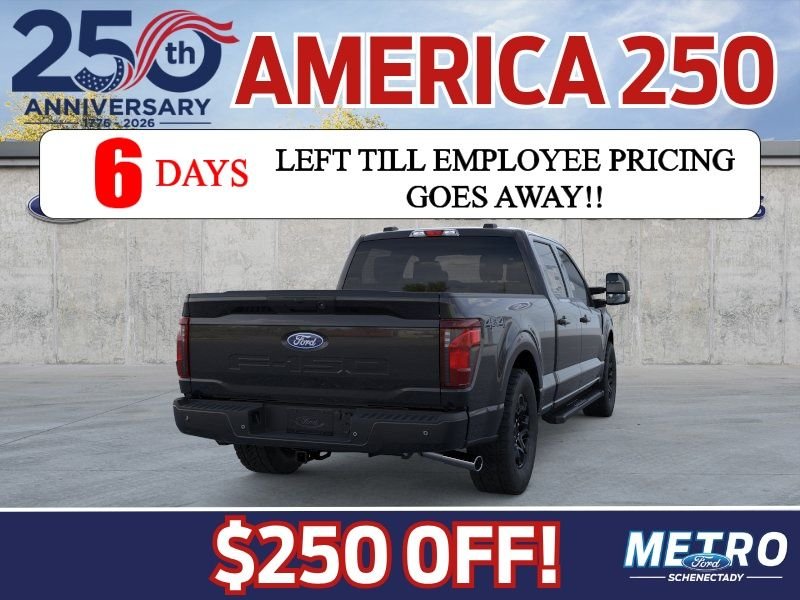 New 2026 Agate Black Metallic Ford XLT image 8