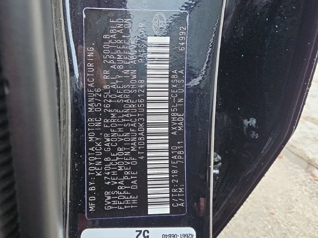 Used 2026 Black Toyota SE image 15