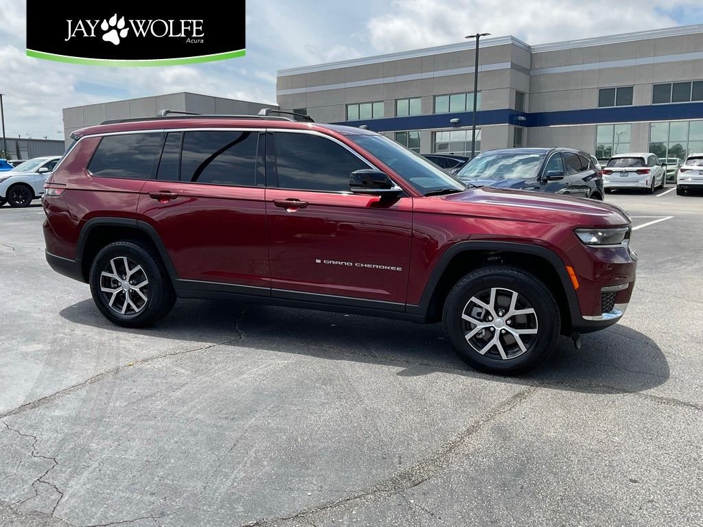 Used 2024 Red Jeep Limited image 1