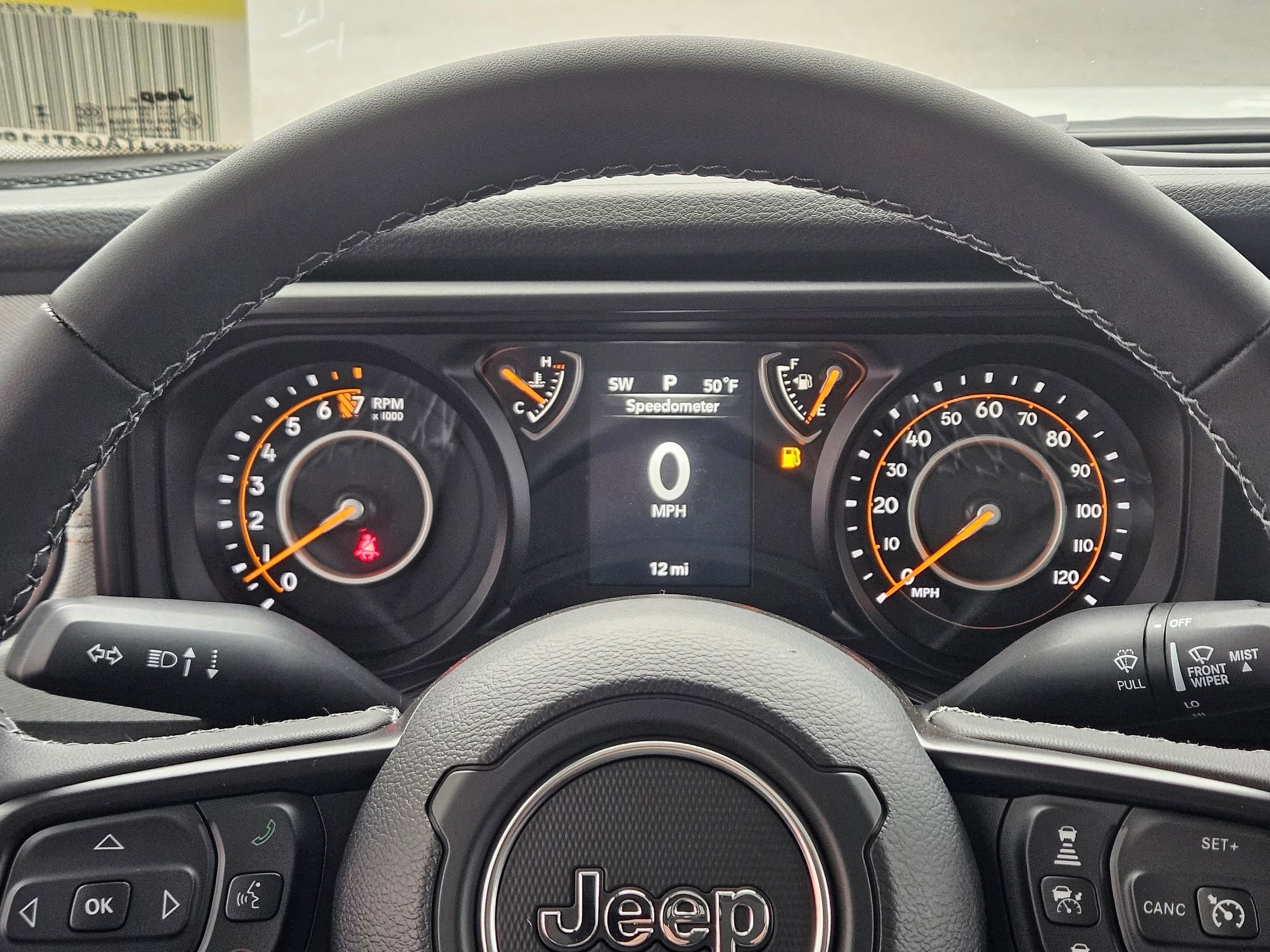 New 2026 Bright White Clear-Coat Exterior Paint Jeep Sport S image 15