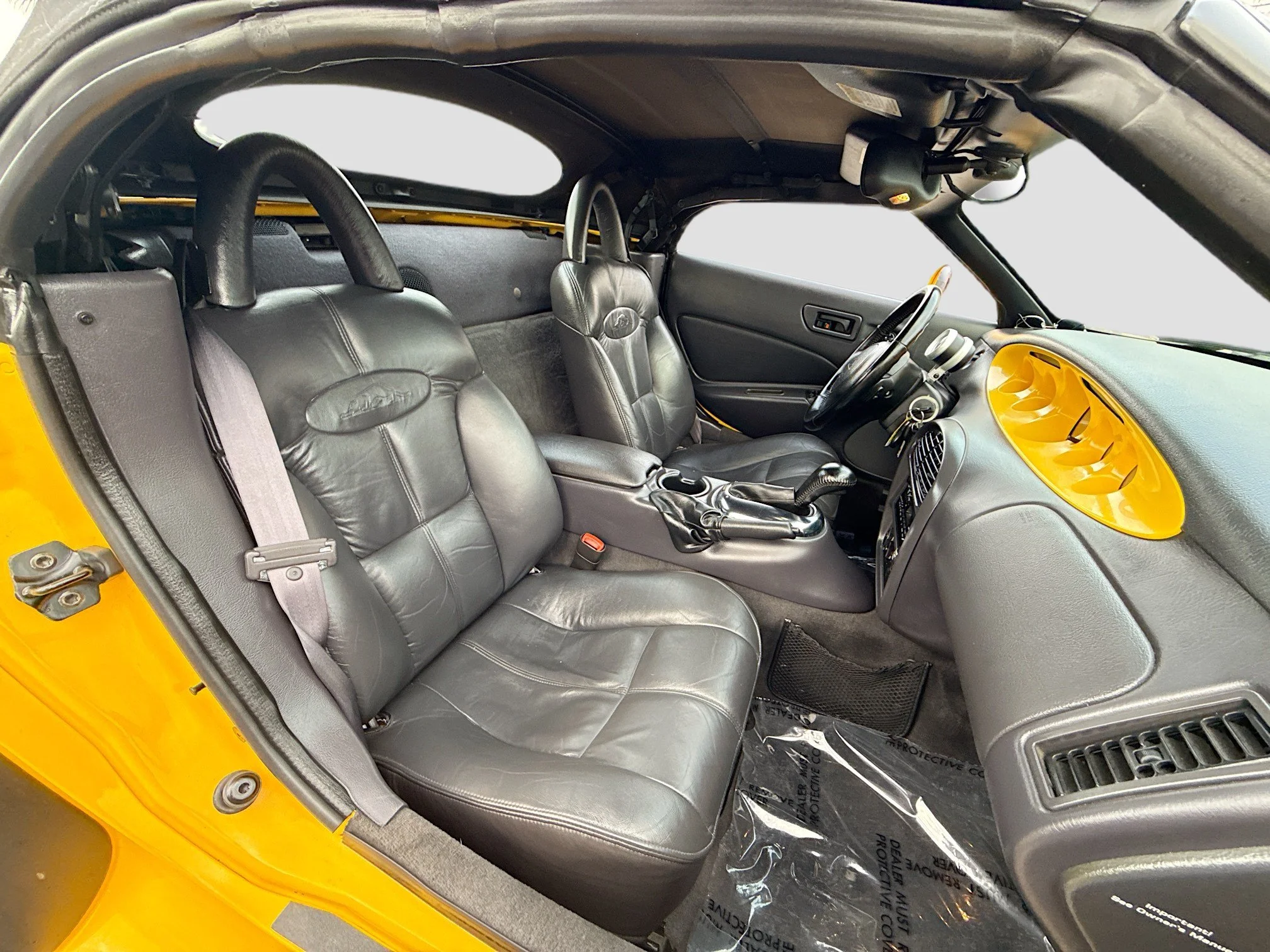 Used 2002 Prowler Yellow Clearcoat/Black Soft Top Chrysler Base image 13