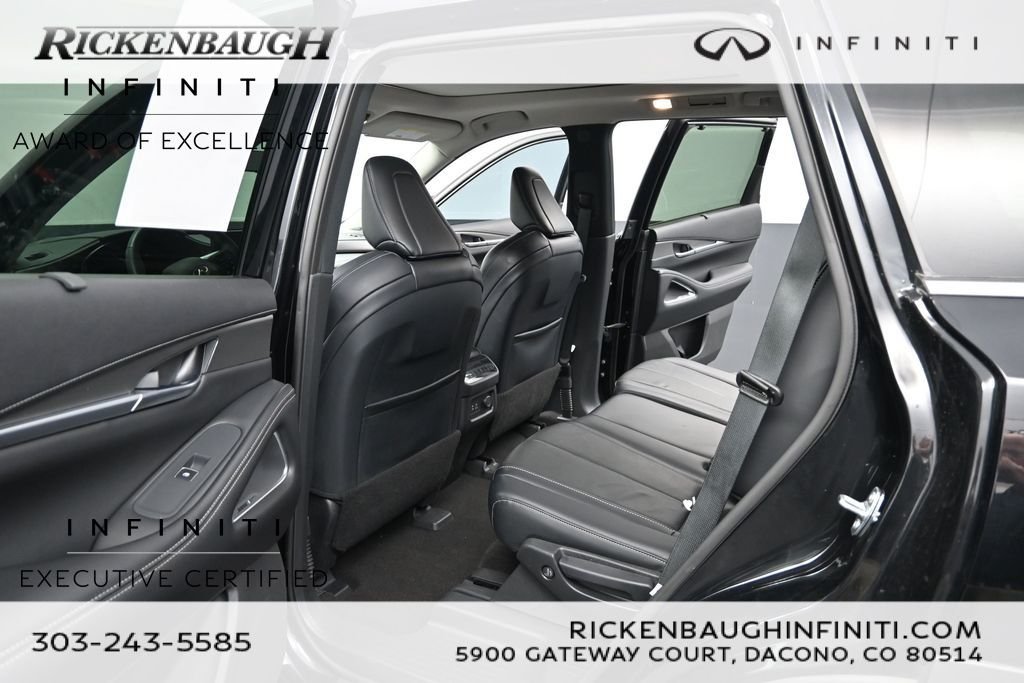 Certified Used 2023 Black INFINITI LUXE image 12