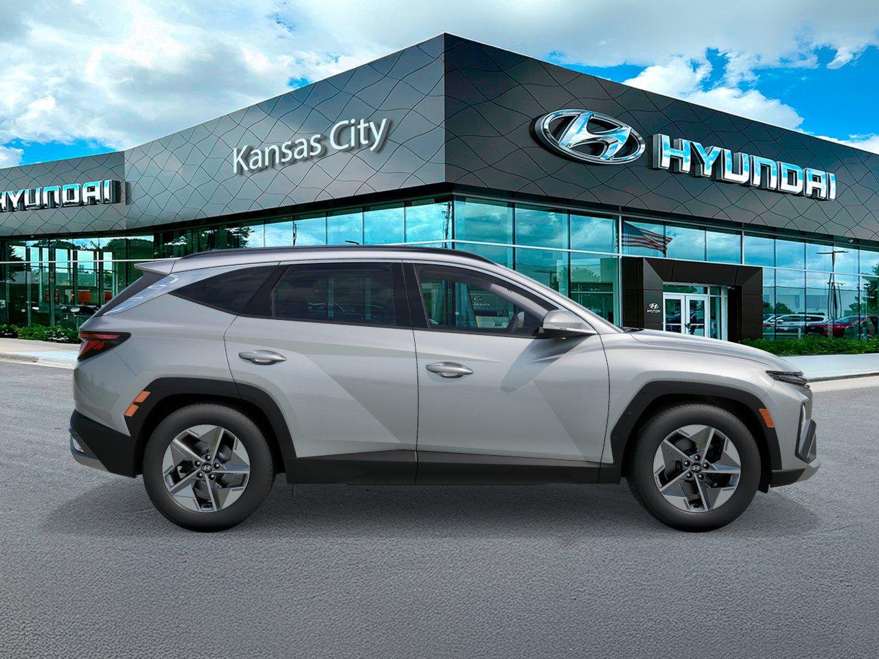 New 2026 Shimmering Silver Hyundai SEL FWD image 7