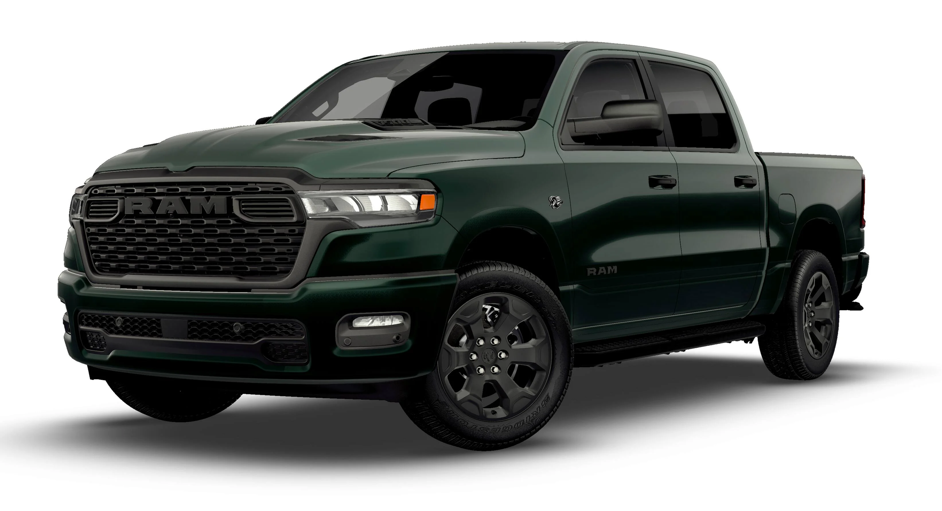 New 2026 Serrano-Green Metallic Exterior Paint RAM  image 13