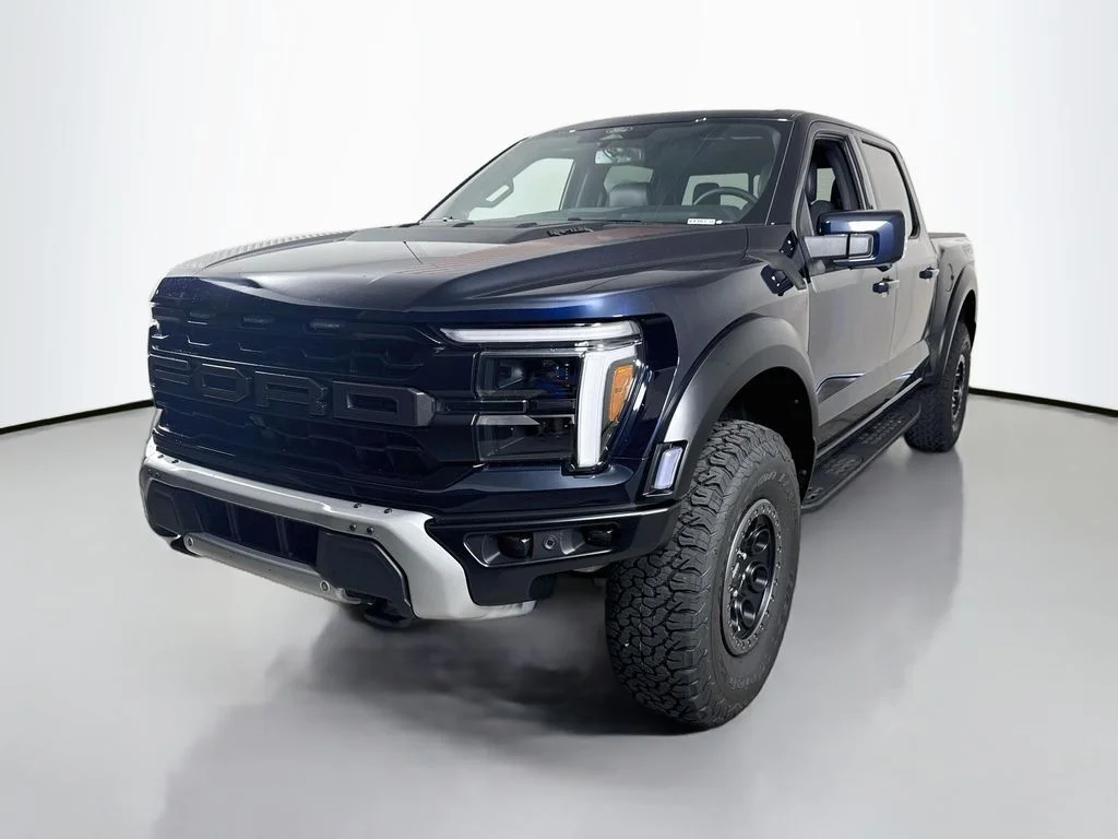 New 2026 Antimatter Blue Metallic Ford Raptor image 3