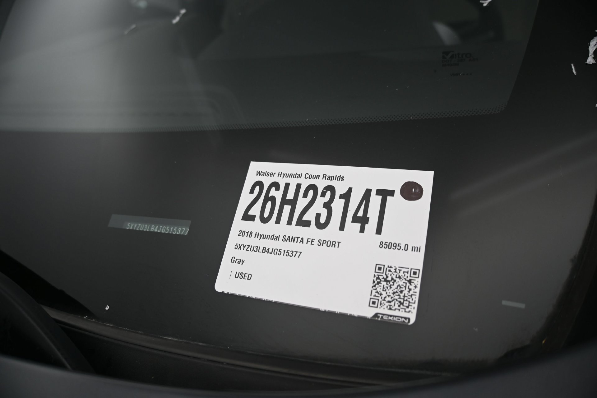 Certified Used 2018 Platinum Graphite Hyundai 2.4L Auto image 27