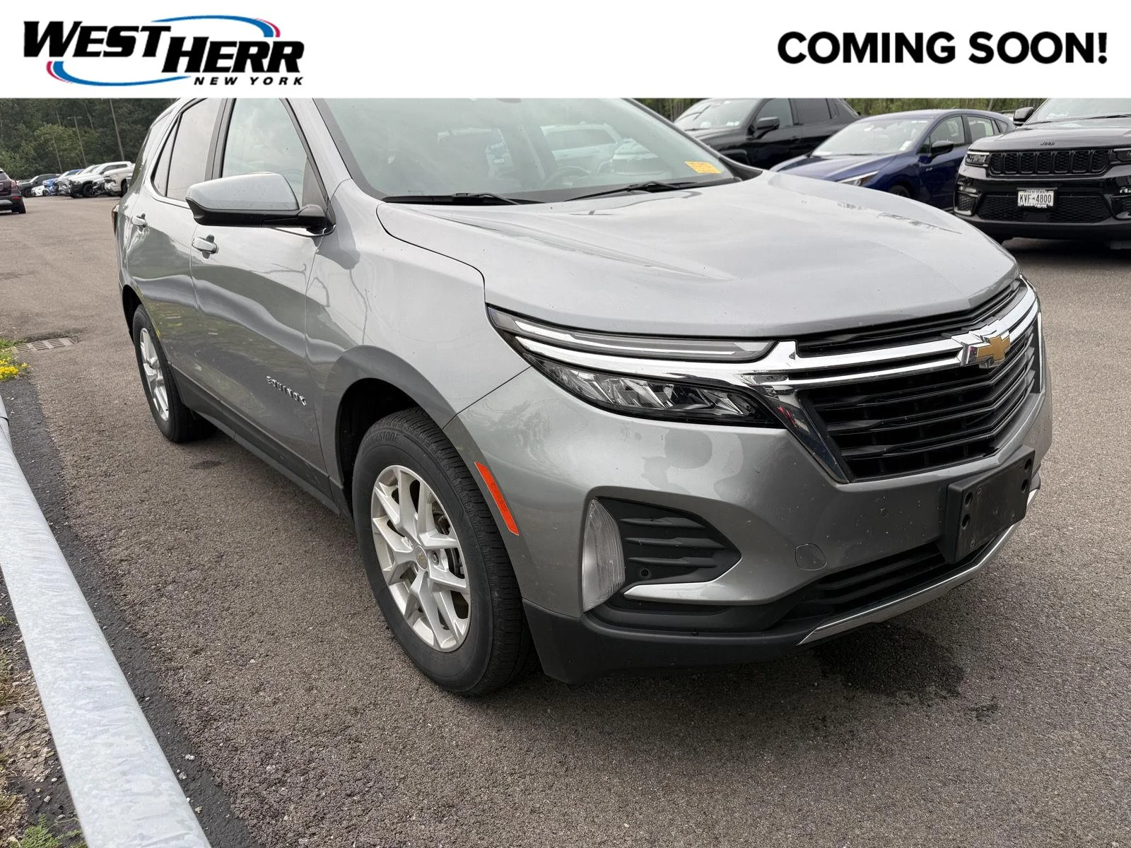 Used 2024 Sterling Gray Metallic Chevrolet LT image 1