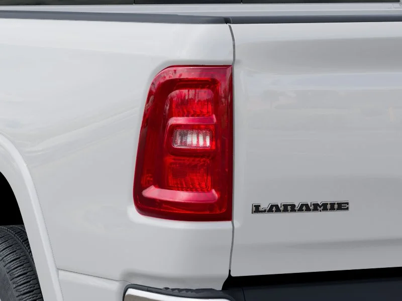 New 2027 Bright White Clear-Coat Exterior Paint RAM Laramie image 9