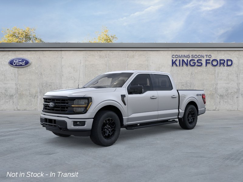 New 2026 Iconic Silver Metallic Ford XLT image 1