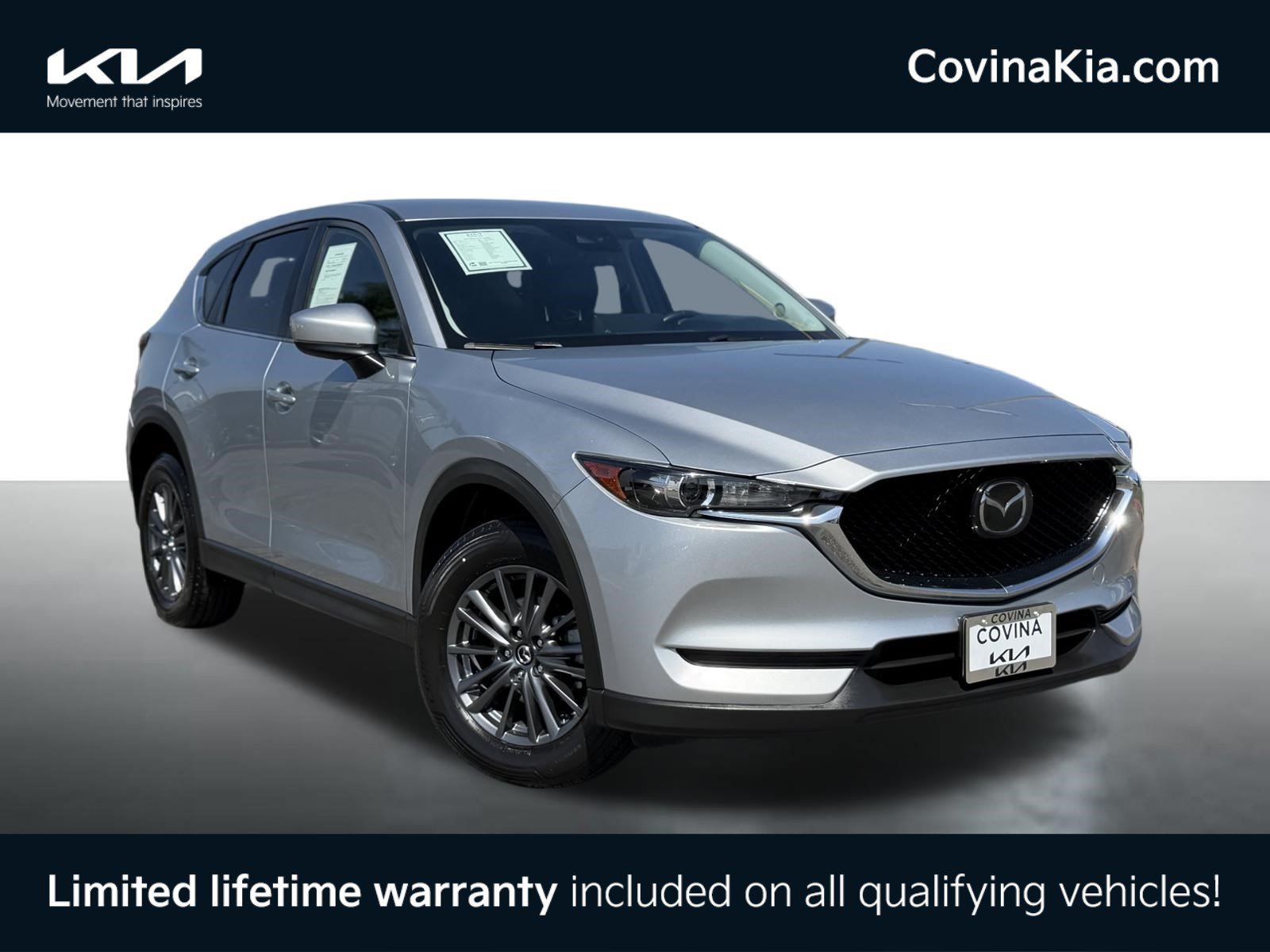 Used 2021 Mazda CX-5 Touring with VIN JM3KFACM0M0340791 for sale in Covina, CA