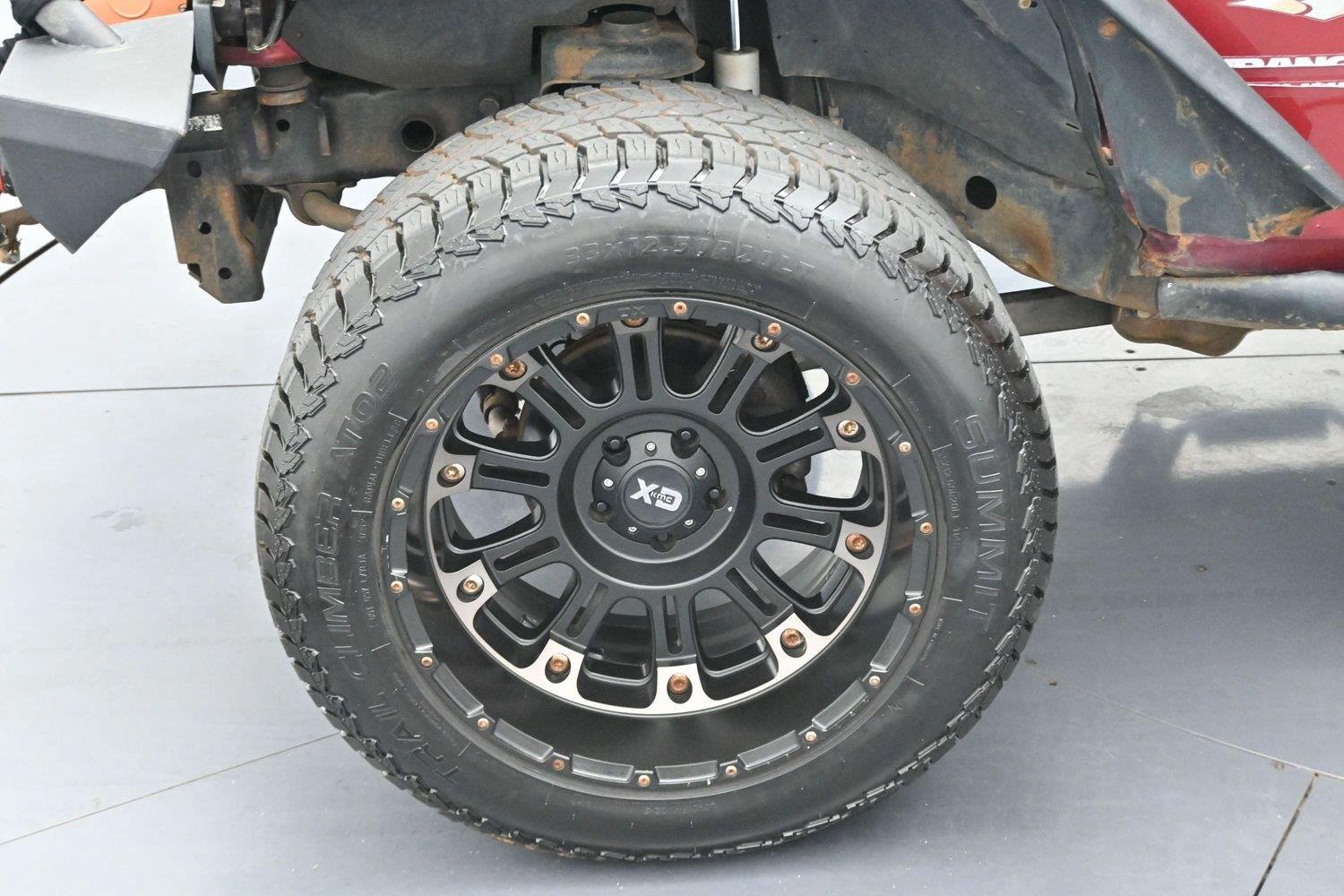 Used 2011 Deep Cherry Red Crystal Pearlcoat Jeep Sahara image 33