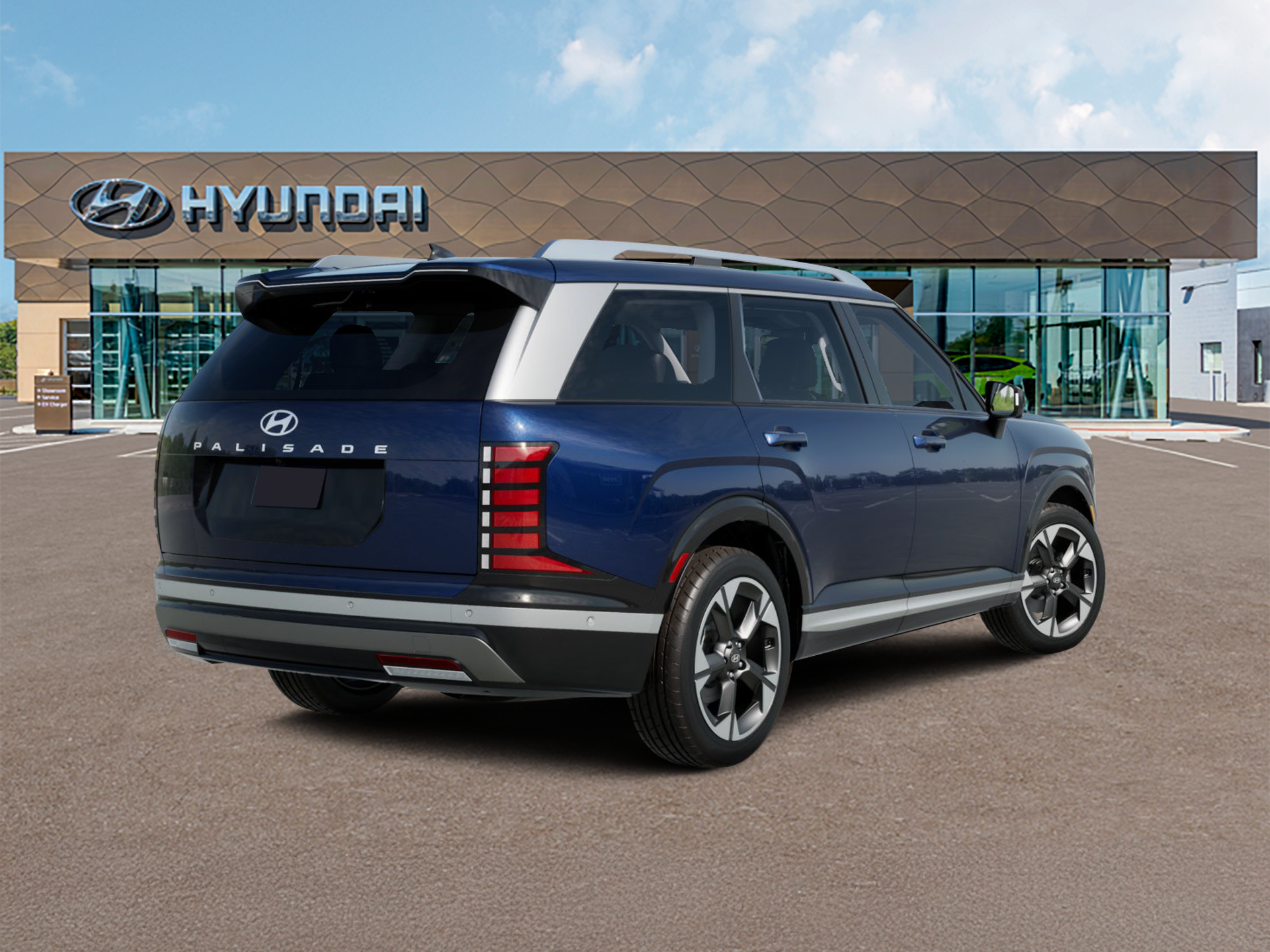 New 2026 Blue Hyundai Limited FWD image 5