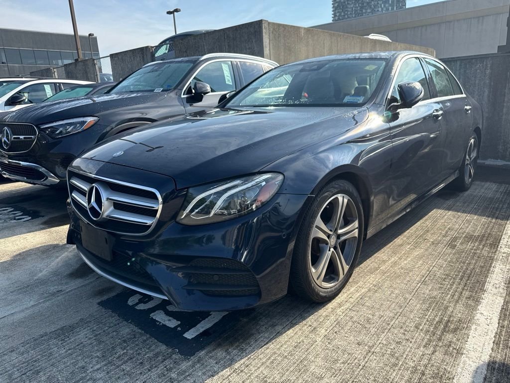 Used 2017 Lunar Blue Metallic Mercedes-Benz E 300 image 1