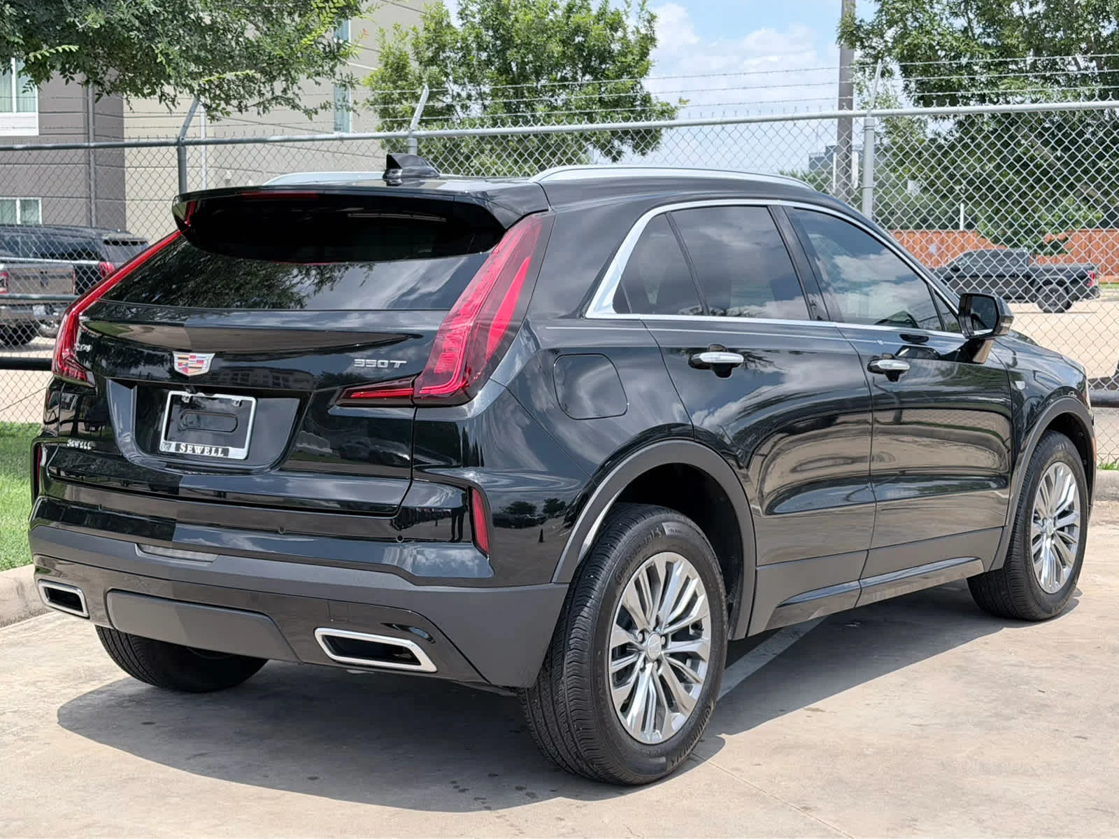 Used 2024 Stellar Black Metallic Cadillac Premium Luxury image 4