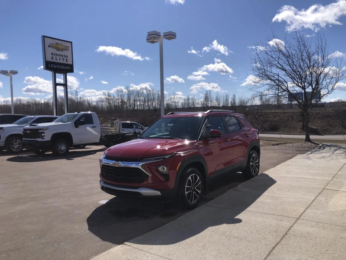 New 2026 Red Chevrolet Awd 4dr Lt image 4