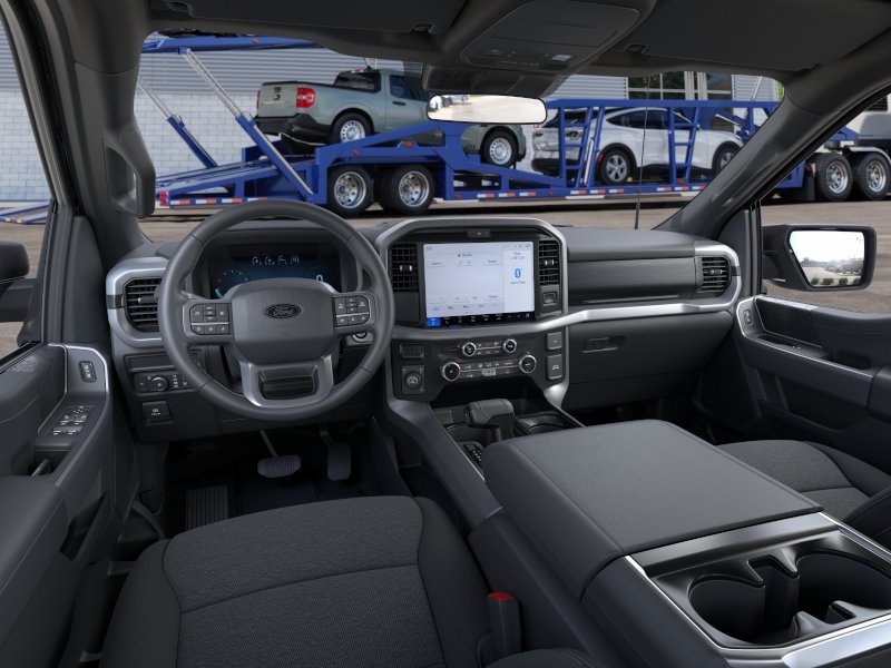 New 2026 Agate Black Metallic Ford XLT image 9