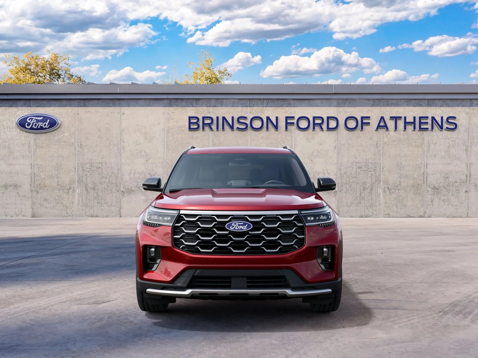 New 2027 Ruby Red Metallic Tinted Clearcoat Ford Platinum™ image 26